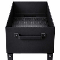 Мангал на колесах з фарбуванням RAL 9005 МБ-1014 - фото 7