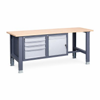 Верстак слесарный ВР-1800-К-Б-МД-3МС