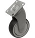 Колесо 3091-100 поворотное без тормоза на платформе - фото 3