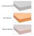 Стол офисный на металлокаркасе ВСУ 1600 Серый дымчатый - фото 3